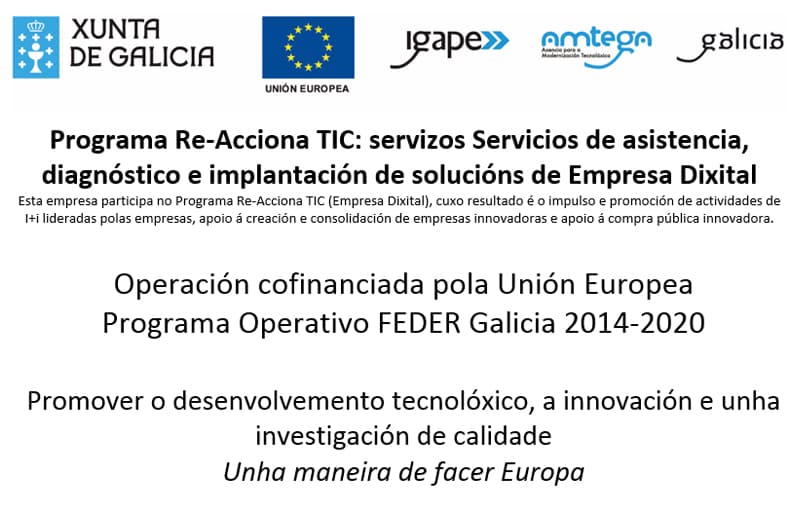 Programa Re-acciona de la Xunta de Galicia