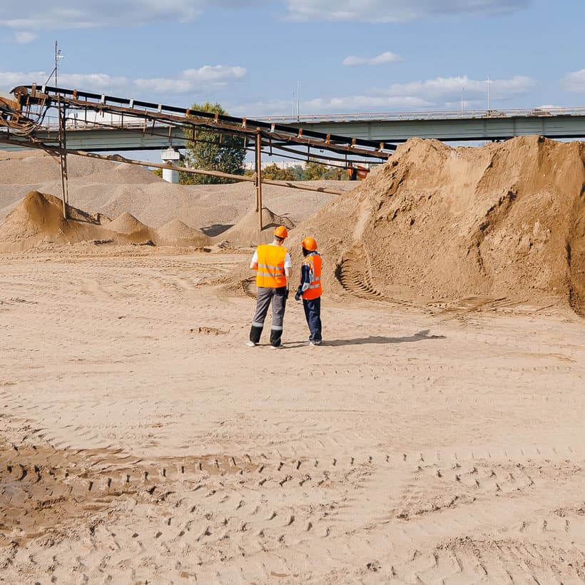 Mineralotecnia y control de productos en canteras en Lalín