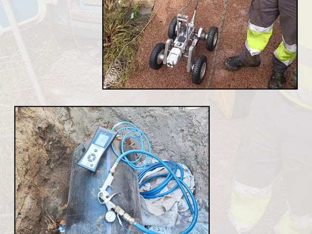 INSPECCIONES Y PRUEBAS DE ESTANQUEIDAD DE REDES SANEAMIENTO